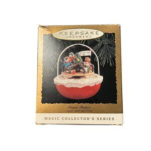 Hallmark Keepsake Ornament Forest Frolics Magic Collectors Series 1994 Light & M